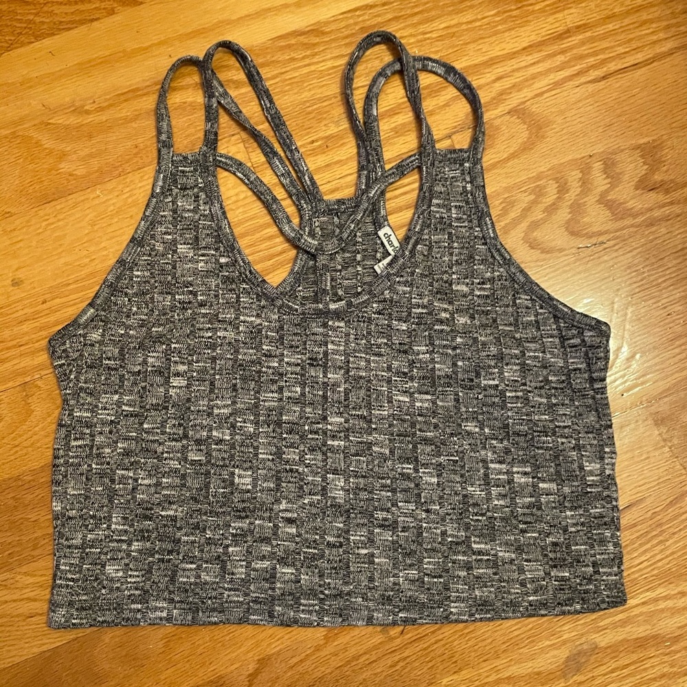 crop top- gray